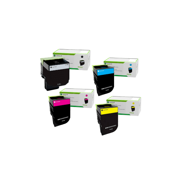 Genuine Lexmark 708X Toner Value Pack Extra High Yield