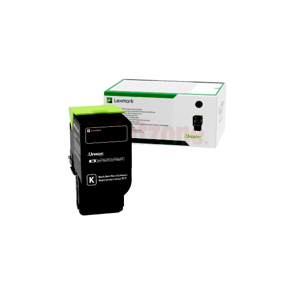 Genuine Lexmark 78C6XKE Black Toner