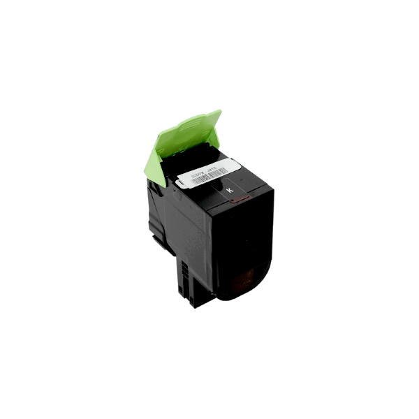 Compatible Lexmark 80C8HKE 808HK Black Toner High Yield