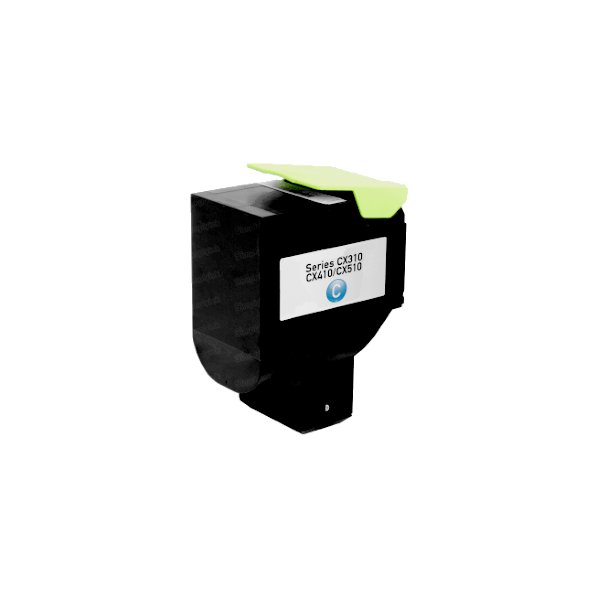 Compatible Lexmark 80C8SCE 808SC Cyan Toner