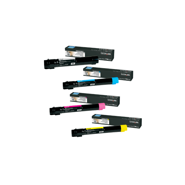 Genuine Lexmark C950 Toner Cartridge Value Pack