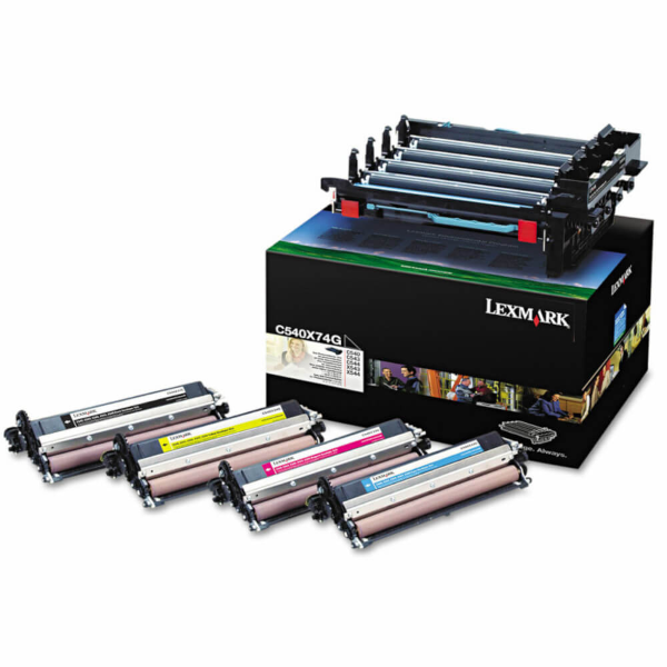 Genuine Lexmark C540X74G Black &amp; Colour Image Kit