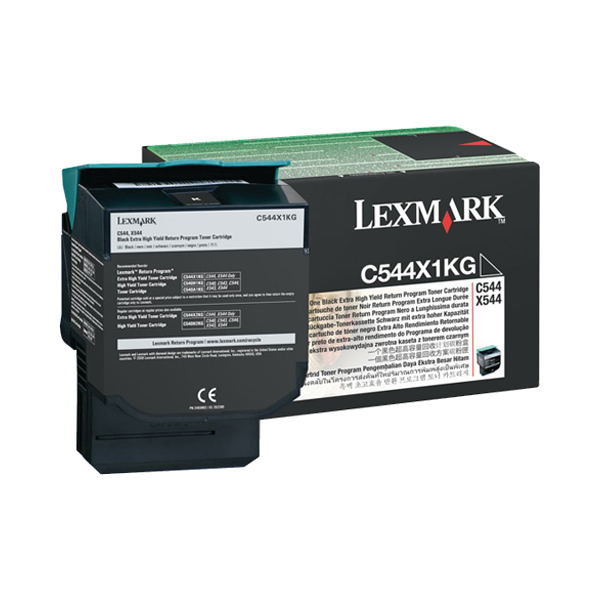 Genuine Lexmark C544X1KG Black Toner Cartridge Extra High Yield