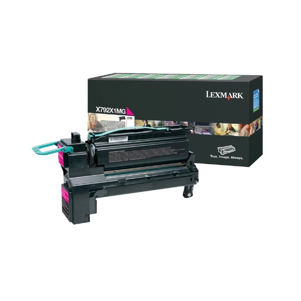 Genuine Lexmark X792X1MG Magenta Toner Cartridge High Yield