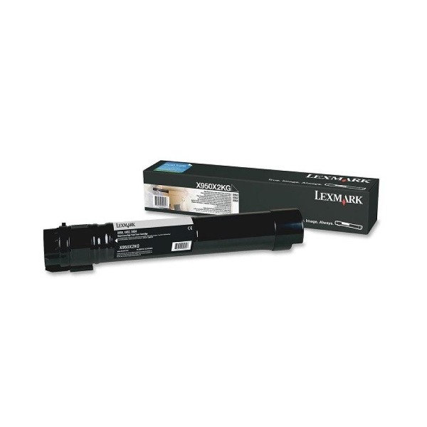 Genuine Lexmark X950X2KG Black Toner Cartridge