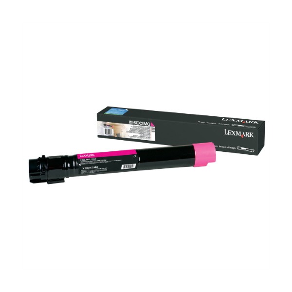 Genuine Lexmark X950X2MG Magenta Toner Cartridge