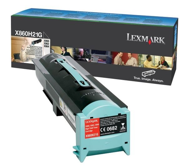 Genuine Lexmark X860H21G Black Toner Cartridge