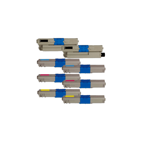 Compatible Oki C332 MC363 Toner Double Value Pack