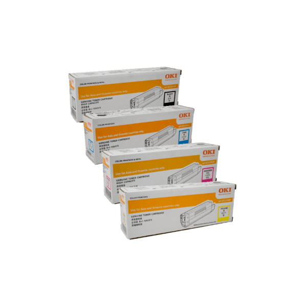 Genuine Oki C612n Toner Value Pack