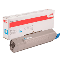 Genuine Oki C831 Cyan Toner Cartridge