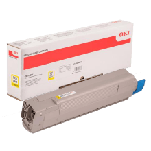 Genuine Oki C831 Yellow Toner Cartridge