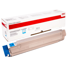 Genuine Oki C910 Cyan Toner Cartridge