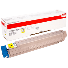 Genuine Oki C910 Yellow Toner Cartridge