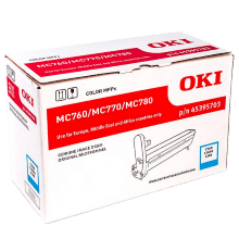 Genuine Oki MC770 MC780 Cyan Image Drum