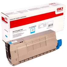 Genuine Oki MC770 MC780 Cyan Toner Cartridge