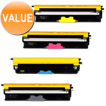 Compatible Oki C110 C130 MC160 Toner Value Pack