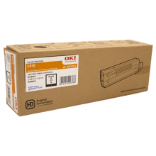 Genuine Oki C610 Black Toner