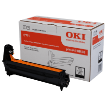 Genuine Oki C711 Black Image Drum