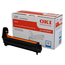 Genuine Oki C711 Cyan Image Drum