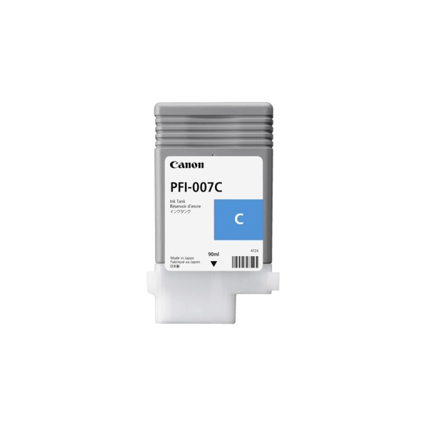 Genuine Canon PFI-007C Cyan Ink Cartridge for iPF670e