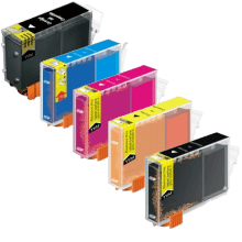 Compatible Canon CLI-8 and PGI-5 Ink Cartridge Value Pack