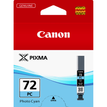 Genuine Canon PGI-72 Photo Cyan Ink Cartridge