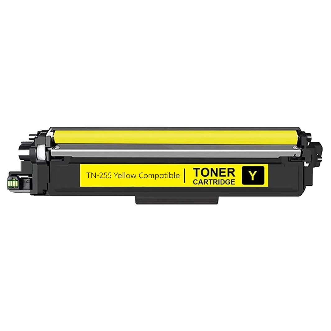 Compatible Brother TN-255Y Yellow Toner Cartridge