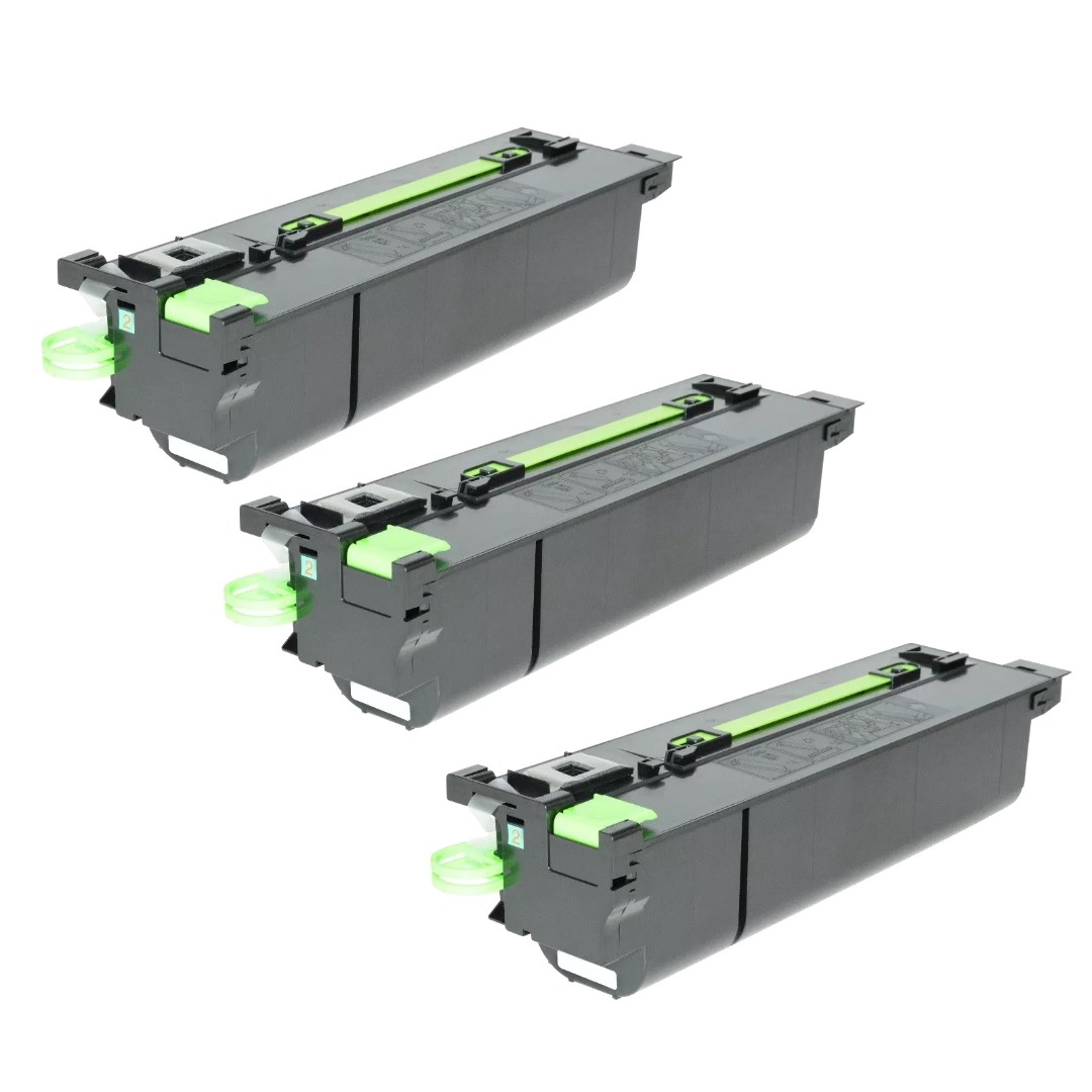 Compatible Sharp MX235GT Black Toner Cartridge 3 PACK