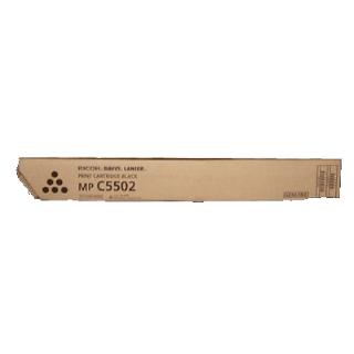 Genuine Ricoh Aficio MP C4502 MP C5502 Black Toner Cartridge