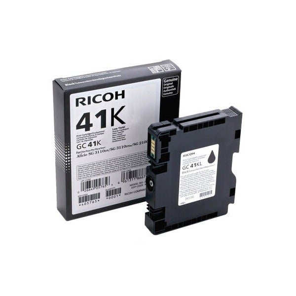 Genuine Ricoh SG3110 SG7100 Black Ink Cartridge GC-41K