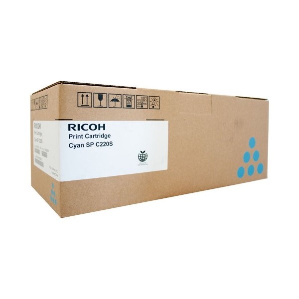 Genuine Ricoh Aficio SPC220 SPC222 Cyan Toner Cartridge