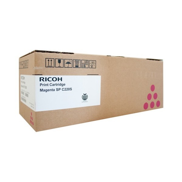 Genuine Ricoh Aficio SPC220 SPC222 Magenta Toner Cartridge