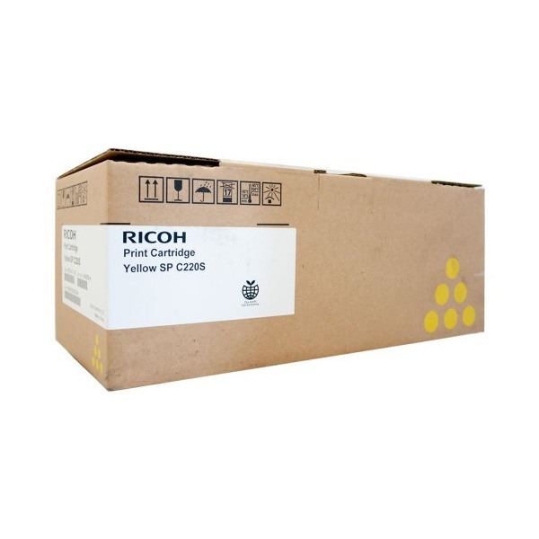 Genuine Ricoh Aficio SPC220 SPC222 Yellow Toner Cartridge