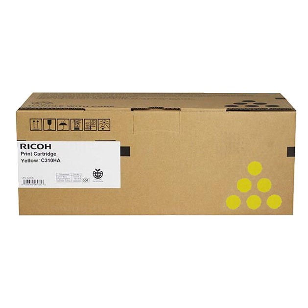 Genuine Ricoh Aficio SPC232SF SPC312 Yellow Toner Cartridge