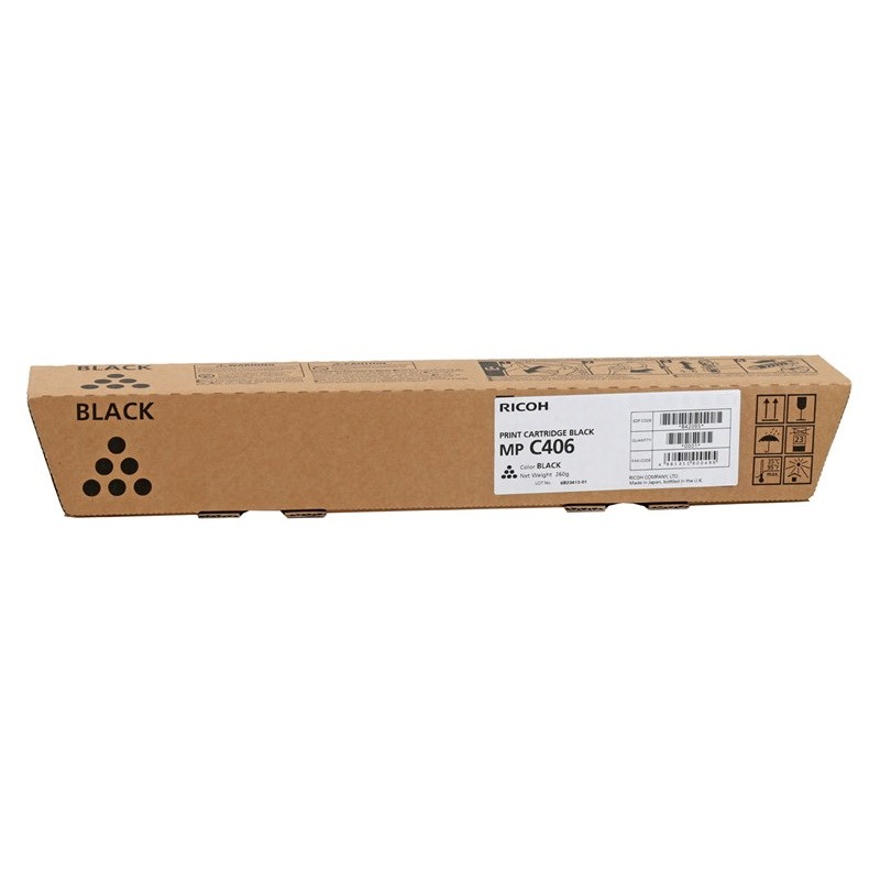 Genuine Ricoh MP C306 MP C307 MP C407 Black Toner Cartridge