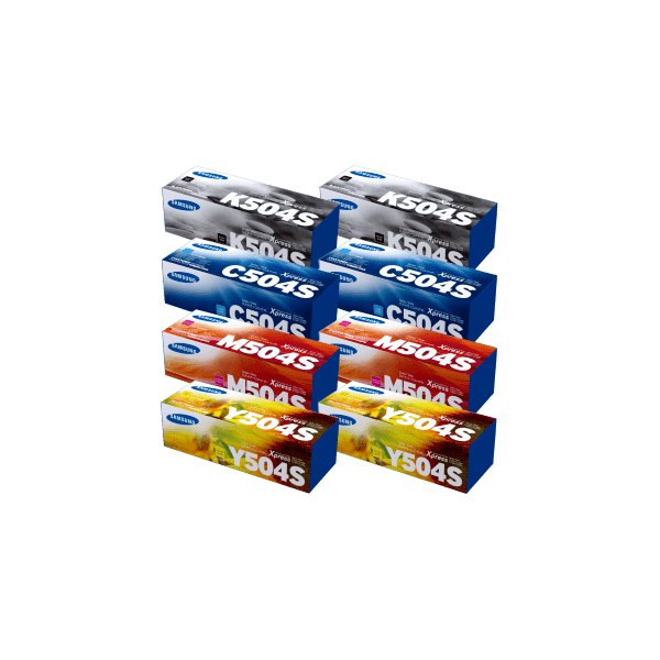 Genuine Samsung 504 Toner Double Value Pack