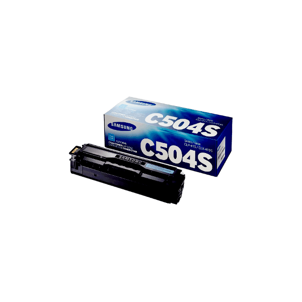 Genuine Samsung CLT-C504S Cyan Toner SU027A