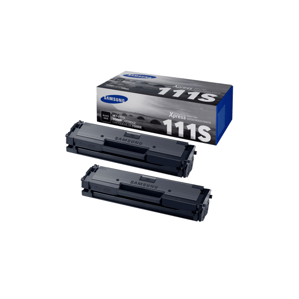 Genuine Samsung MLT-D111S Toner 2 PACK