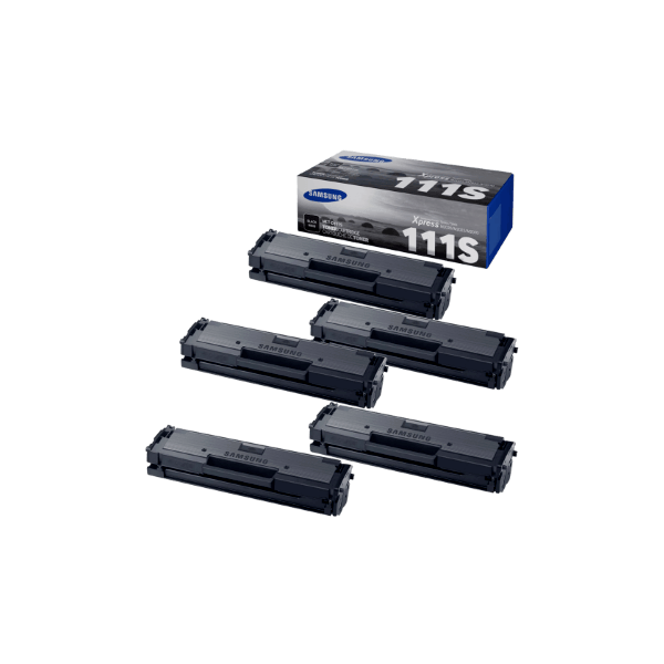 Genuine Samsung MLT-D111S Toner 5 PACK