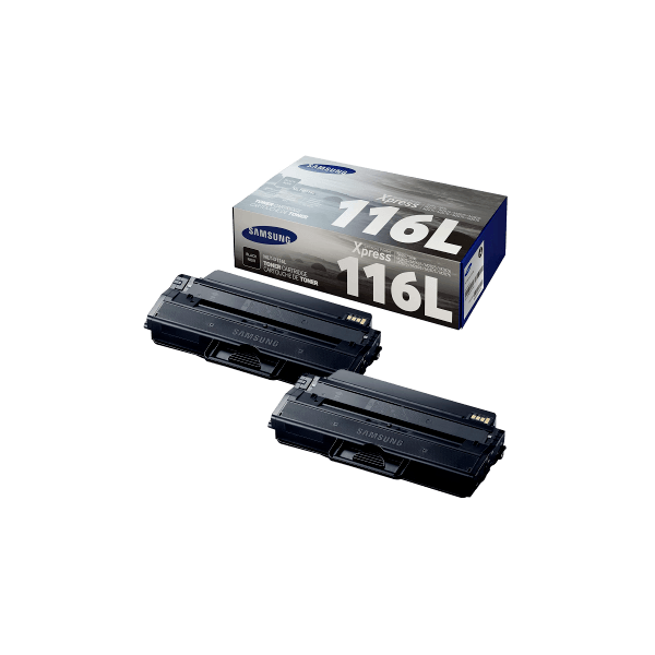 Genuine Samsung MLT-D116L Toner High Yield 2 PACK