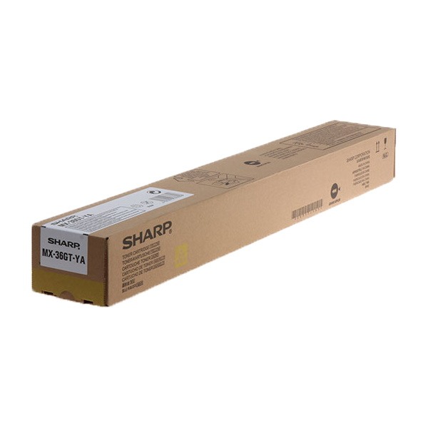 Genuine Sharp MX36GTYA Yellow Toner Cartridge