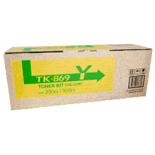 Genuine Kyocera TK-869Y Yellow Toner Cartridge