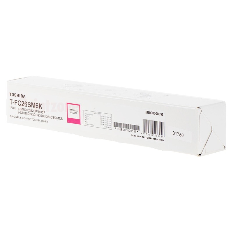 Genuine Toshiba e-Studio 262CP 262CS 263CS TFC26SM Magenta Toner Cartridge