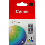 Genuine Canon CL-51 FINE Colour Ink Cartridge