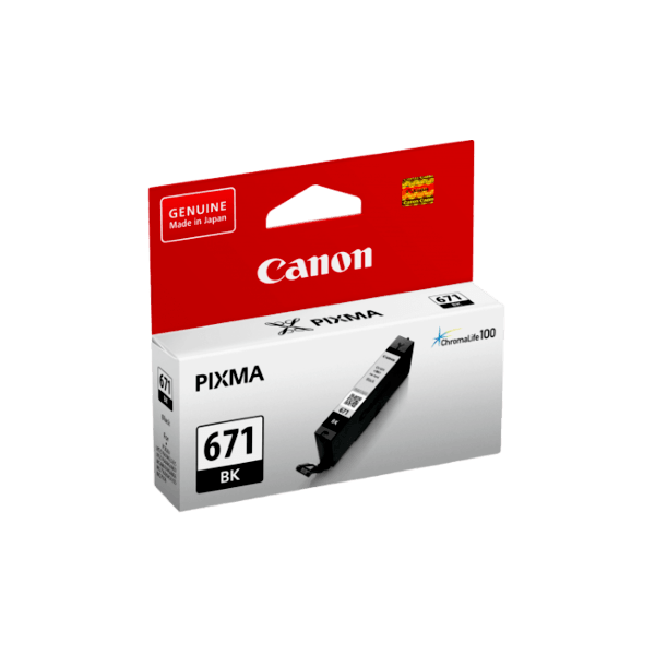 Genuine Canon CLI-671 Black Ink Cartridge