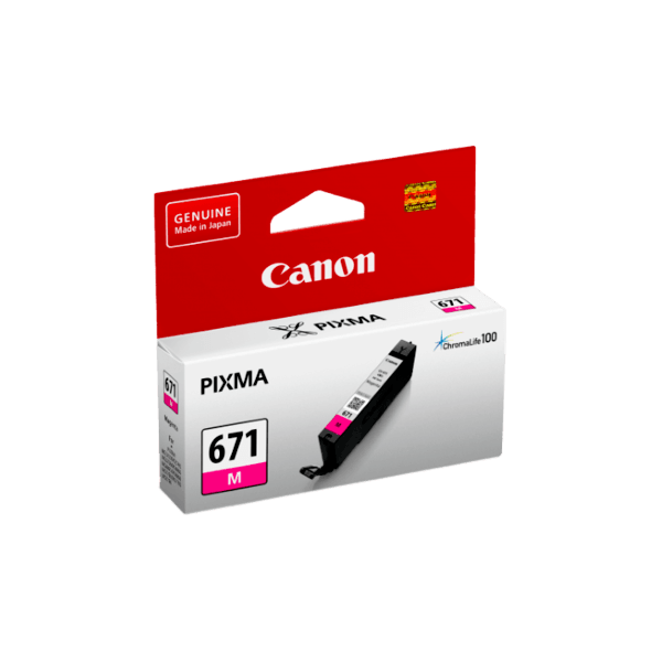 Genuine Canon CLI-671 Magenta Ink Cartridge