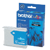 Genuine Brother LC57 Cyan Ink Cartridge