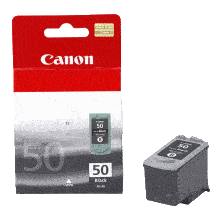 Genuine Canon PG-50 FINE Black Ink Cartridge