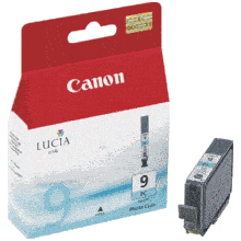 Genuine Canon PGI-9 Photo Cyan Ink Cartridge